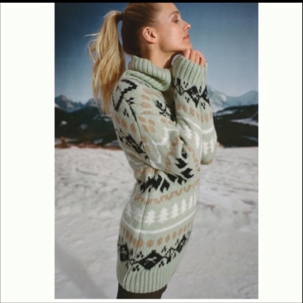 Anthropologie fair Isle sweater
